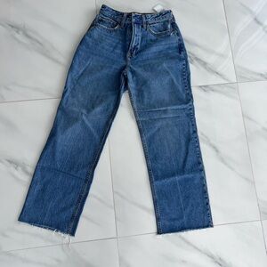 Abercrombie & Fitch Indigo High Rise Jeans
